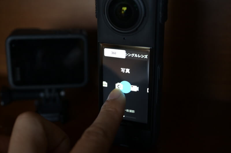 GoPro HERO 13とInsta360 X4のタッチ感度比較